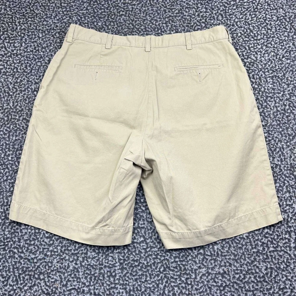 Vintage Polo Ralph Lauren Chino Shorts Men 36 Tan 100% Cotton Classic Fit